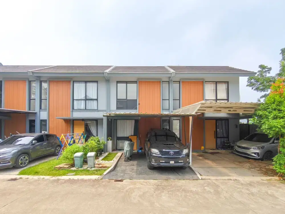 Rumah 15 Menit ke Grand Serpong Mall Hadap Utara Dibantu KPR J-36097