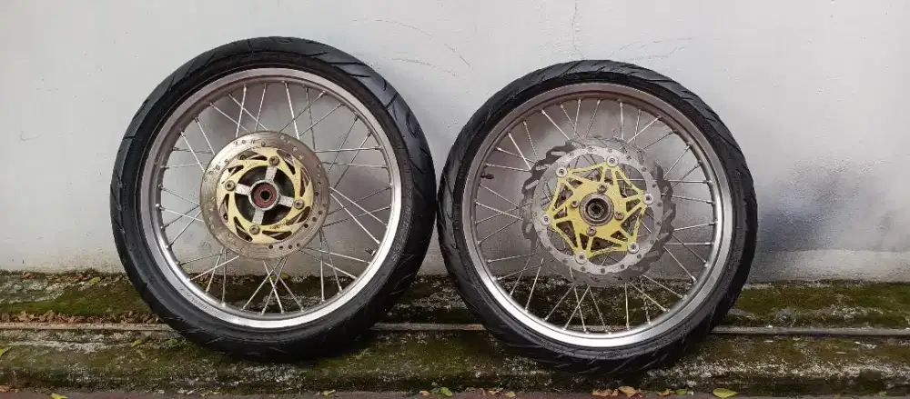 Velg Takasago Excel asia titanium original PNP Kawasaki ninja 150