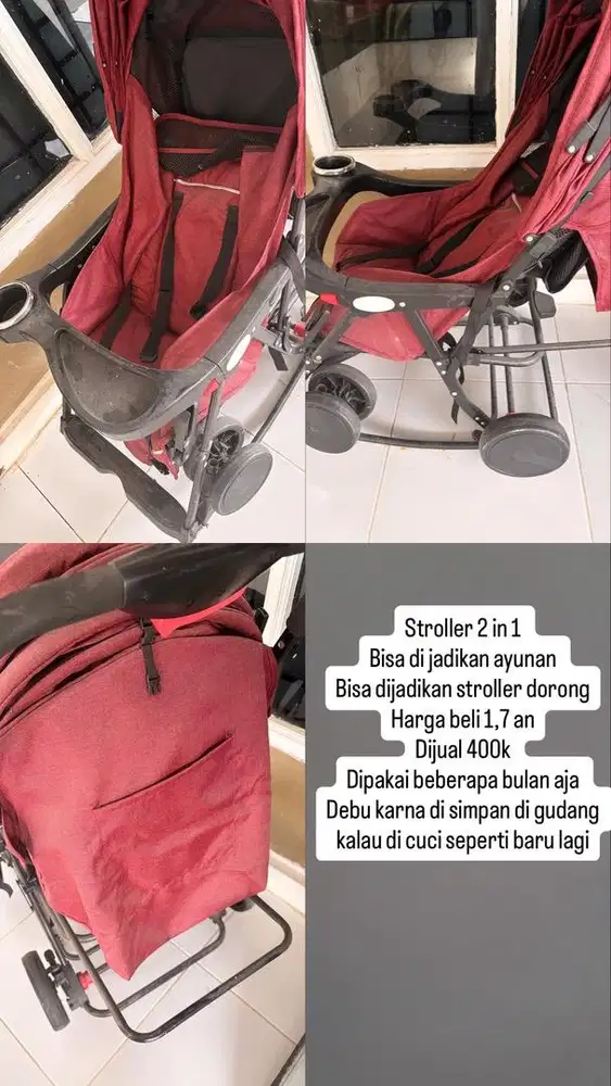 Stroller 2 in 1