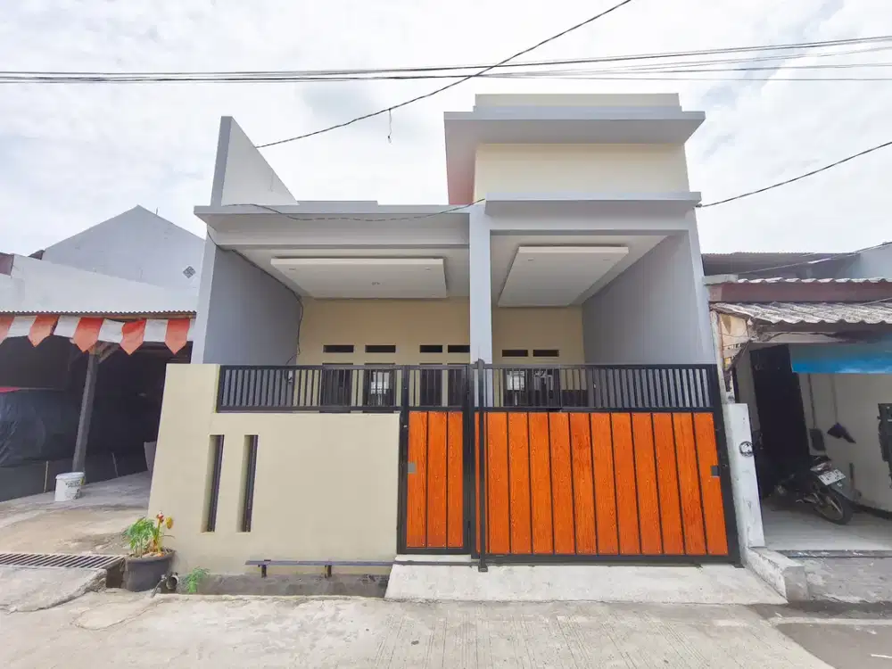 Rumah 10 menit ke Plaza Taman Harapan Baru Bebas Banjir J-32211