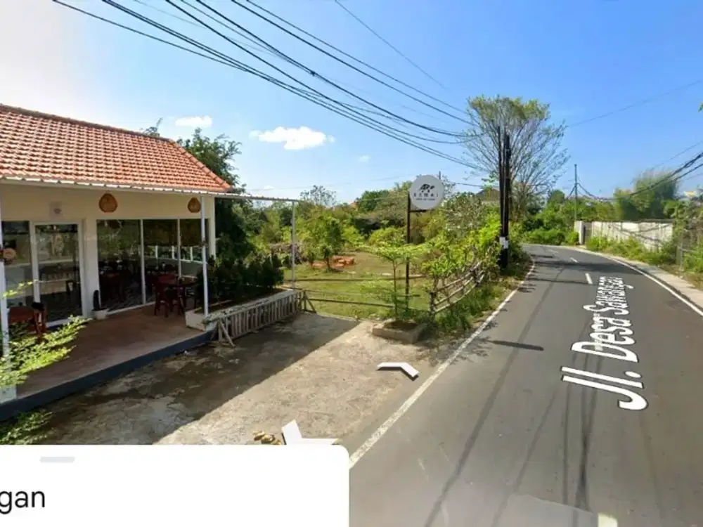 Dijual Tanah 5 Are di Jl. Desa Sawangan - Benoa.