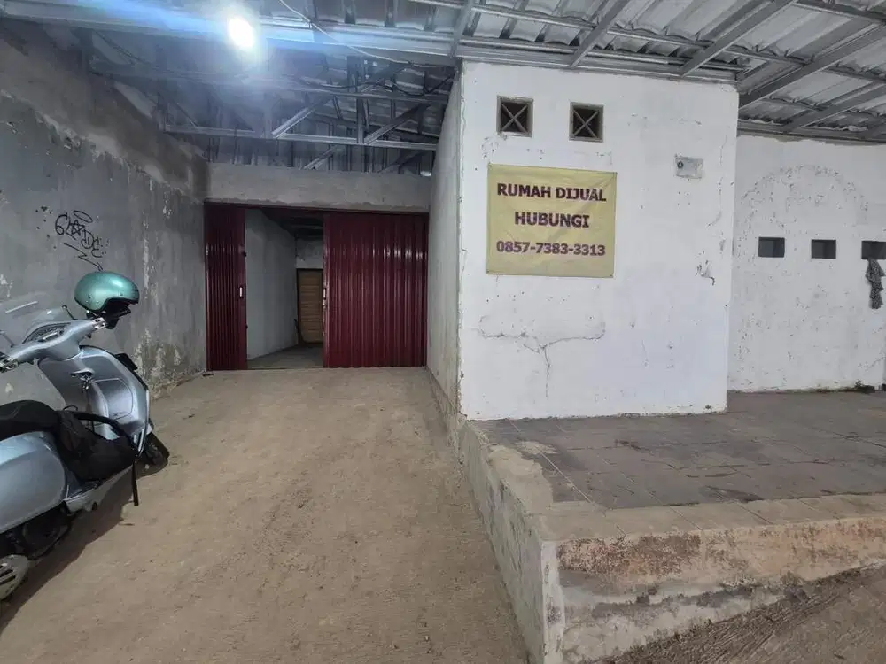 DIJUAL RUMAH SAMPING PINTU ST.CILEBUT (usaha kontrakan&titip motor)