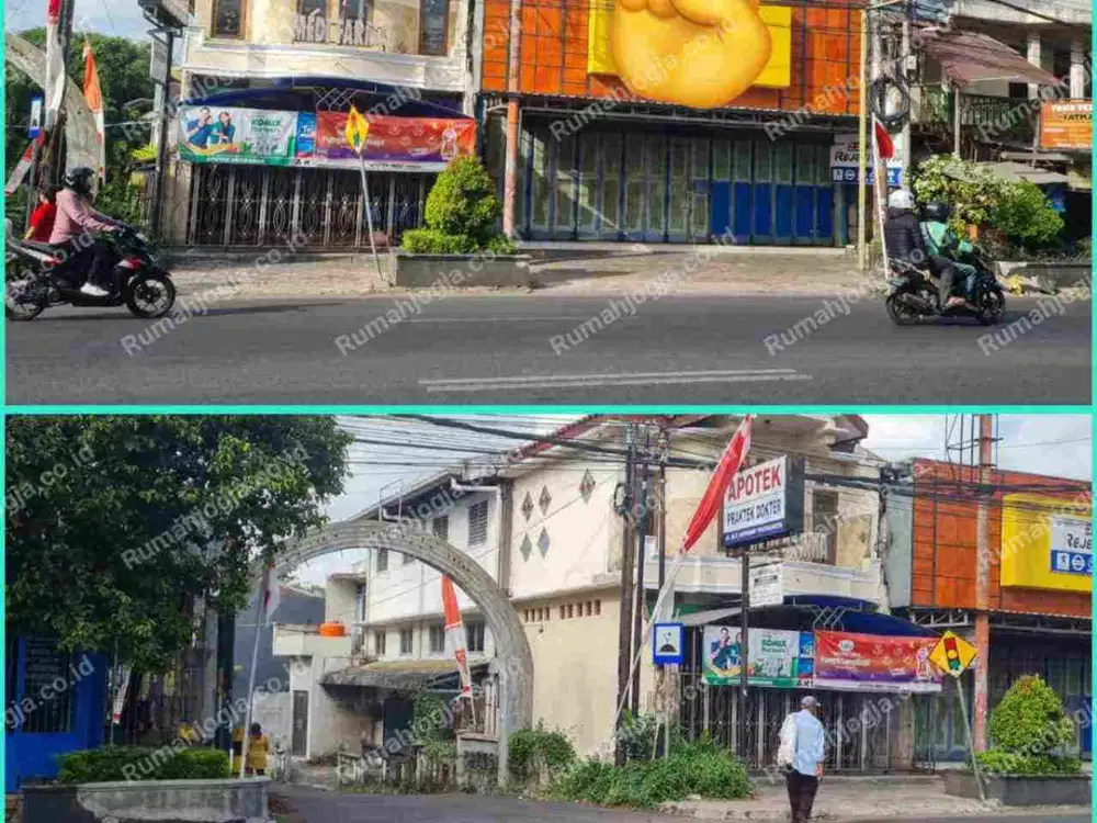 ruko usaha pinggir jalan raya 0 km dari Malioboro istimewa