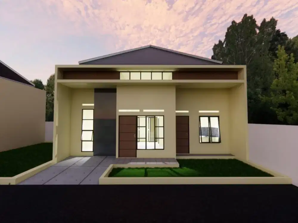 rumah 2 lantai nyaman bebas banjir 3 KT 2 KM