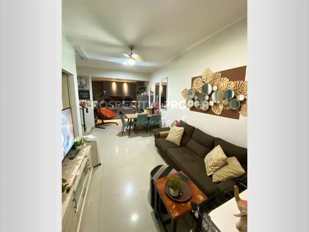 Rumah Nyaman Hadap Taman di Cluster Milano Village Gading Serpong Sudah Renovasi Selangkah ke BSD Dekat Ruko Goldfinch dan Mall Carstenz