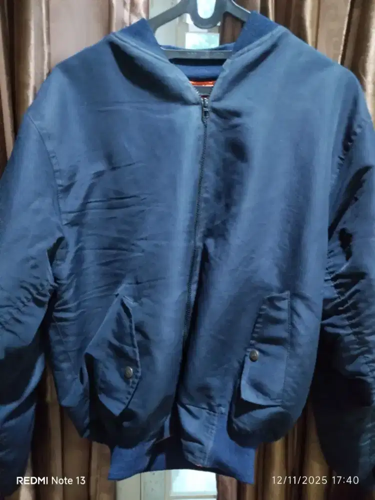Jaket Bomber Tebal Hangat