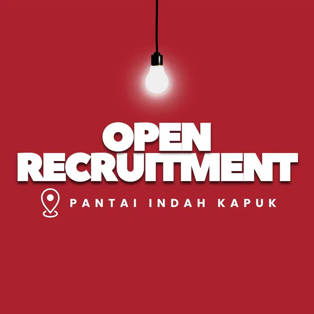 OPEN RECRUITMENT KIOS MAKANAN