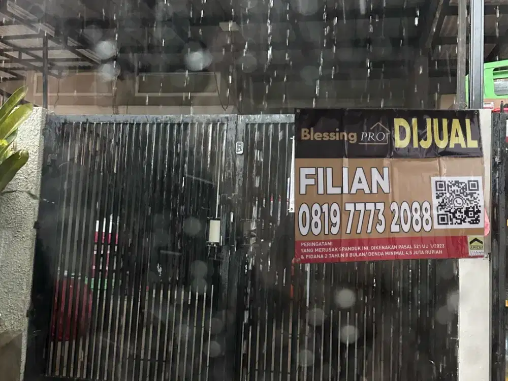 DIJUAL RUMAH DURI KOSAMBI MURAH