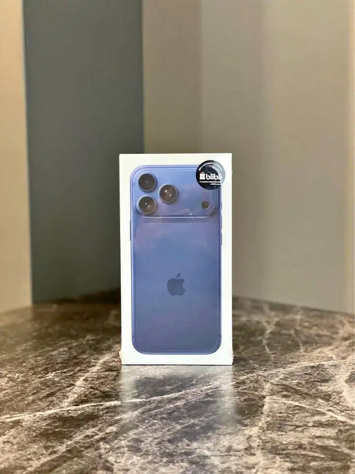 IPHONE 17 PROMAX 256 IBOX (BLUE) NEW RESMI
