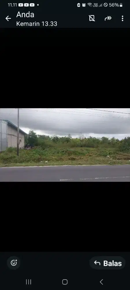 Bismillahirrohmaanirrohim dijual tanah dekat bandara cilik riwut