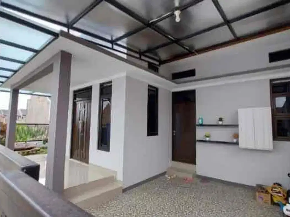 8. rumah cantik minimalis dekat exit tol buah batu