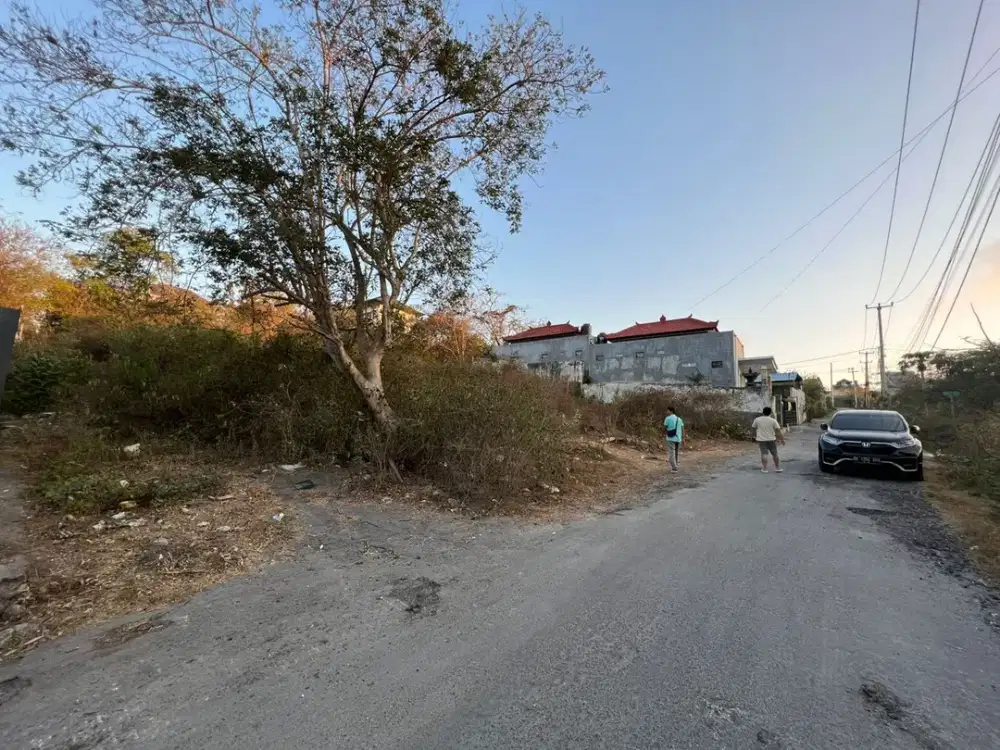 Dijual tanah di belakang kampus STP Kampial Benoa