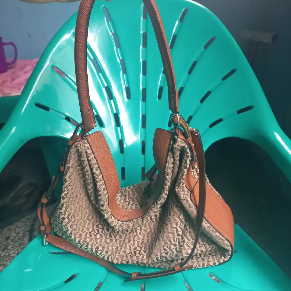 Tas aigner estella hobo nature cognac