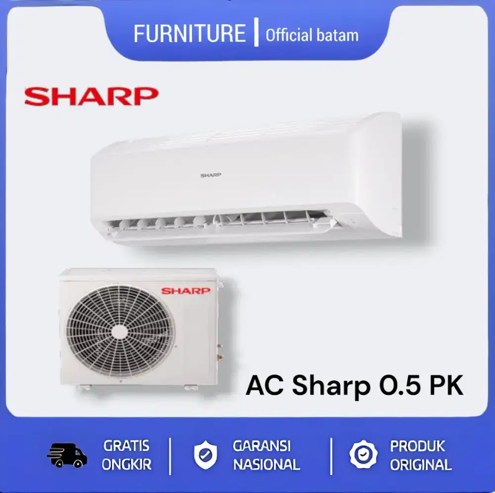 AC SHARP SETENGAH PK