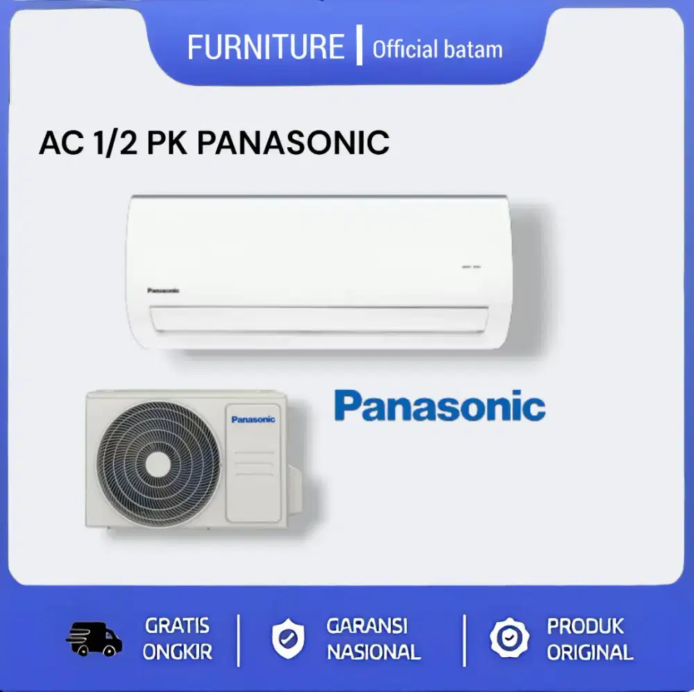 AC panasonic 1/2 PK