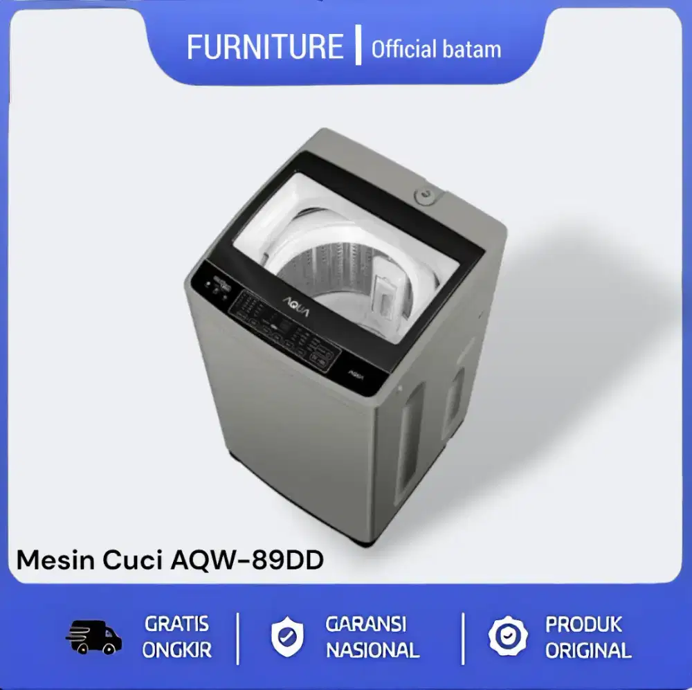 MESIN CUCI AQUA 8KG