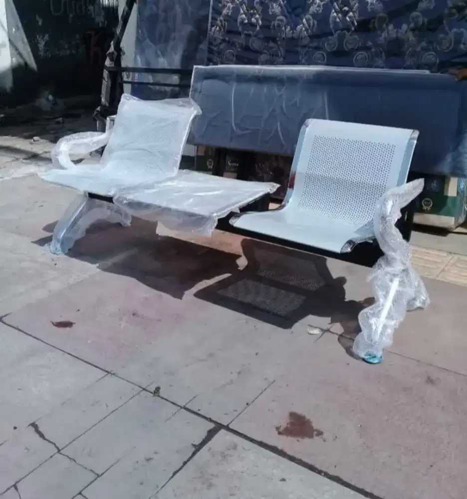 Kursi santai besi + meja