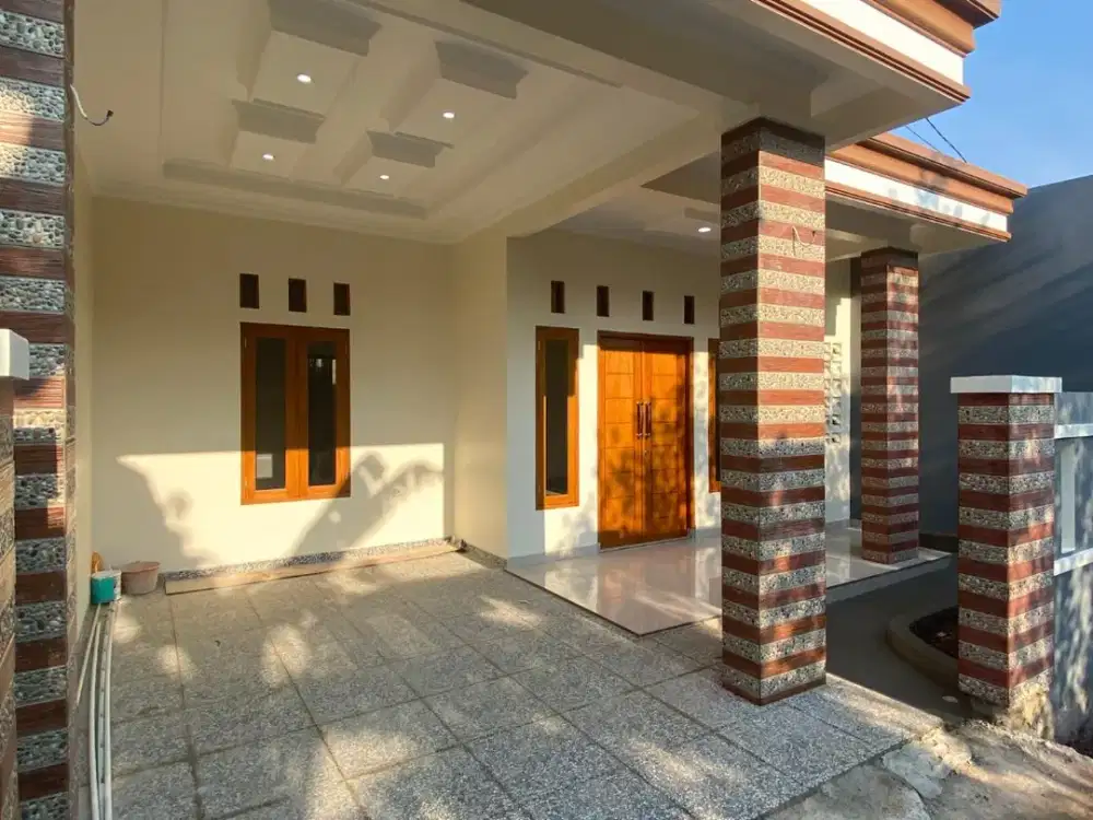 Jual rumah siap huni lt 100 dekat toll sawangan