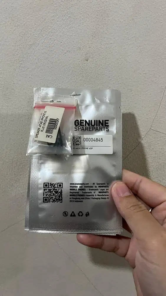 Speaker Atas iphone 6S plus