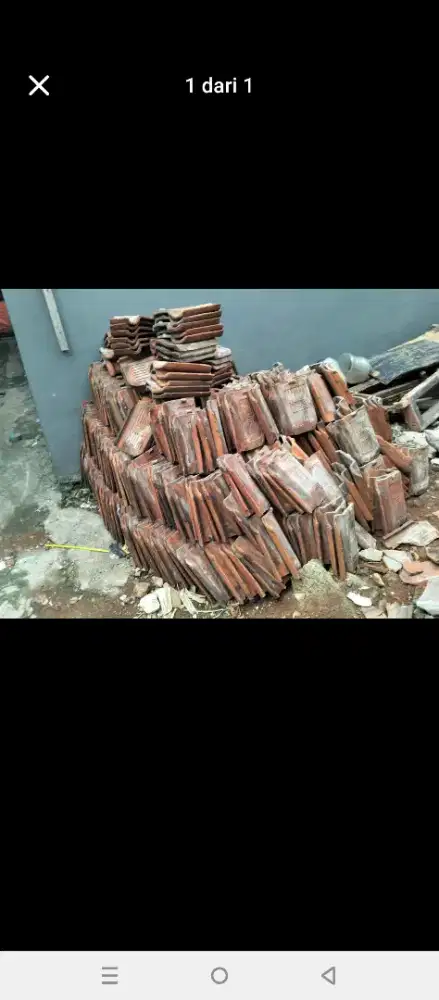 Jual genteng plentong 500 pcs