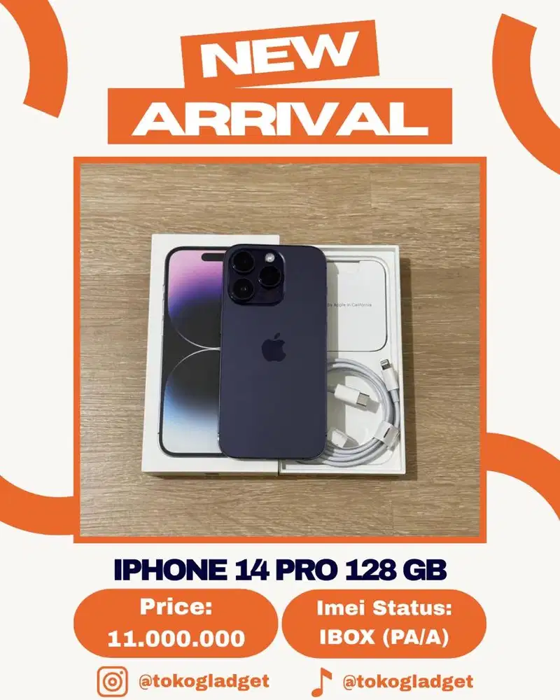 iPhone 14 Pro 128 Gb ex IBOX