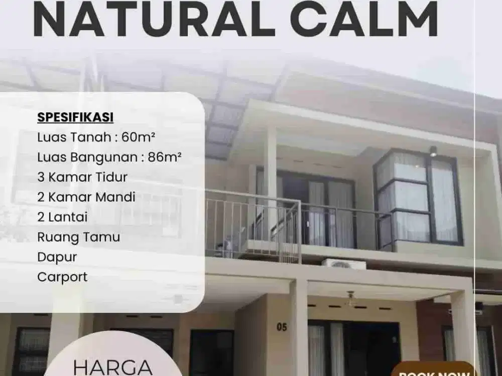 Rumah 2lt Siap Huni 800jtaan