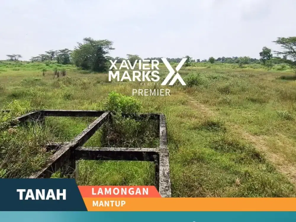 Tanah Luas Siap Bangun Di Raya Mantup Lamongan