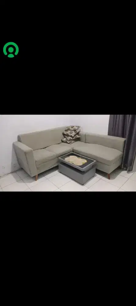 Di jual sofa pemakaian kurang lebih 6 bulan