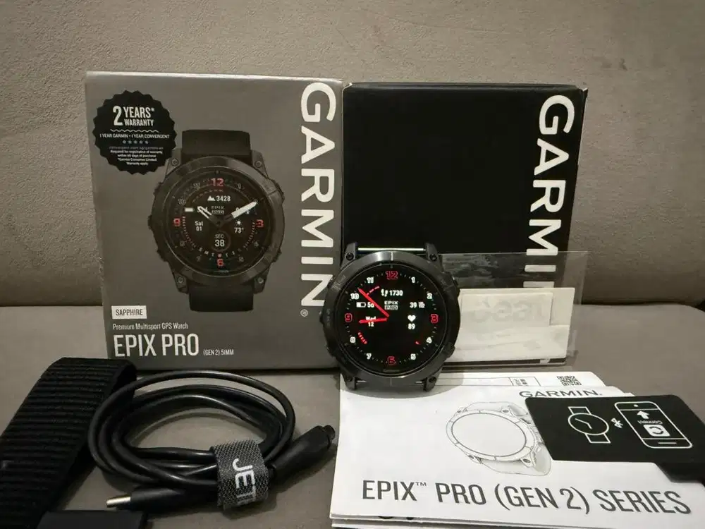 GARMIN EPIX PRO (GEN 2) / 51MM CARBON GRAY