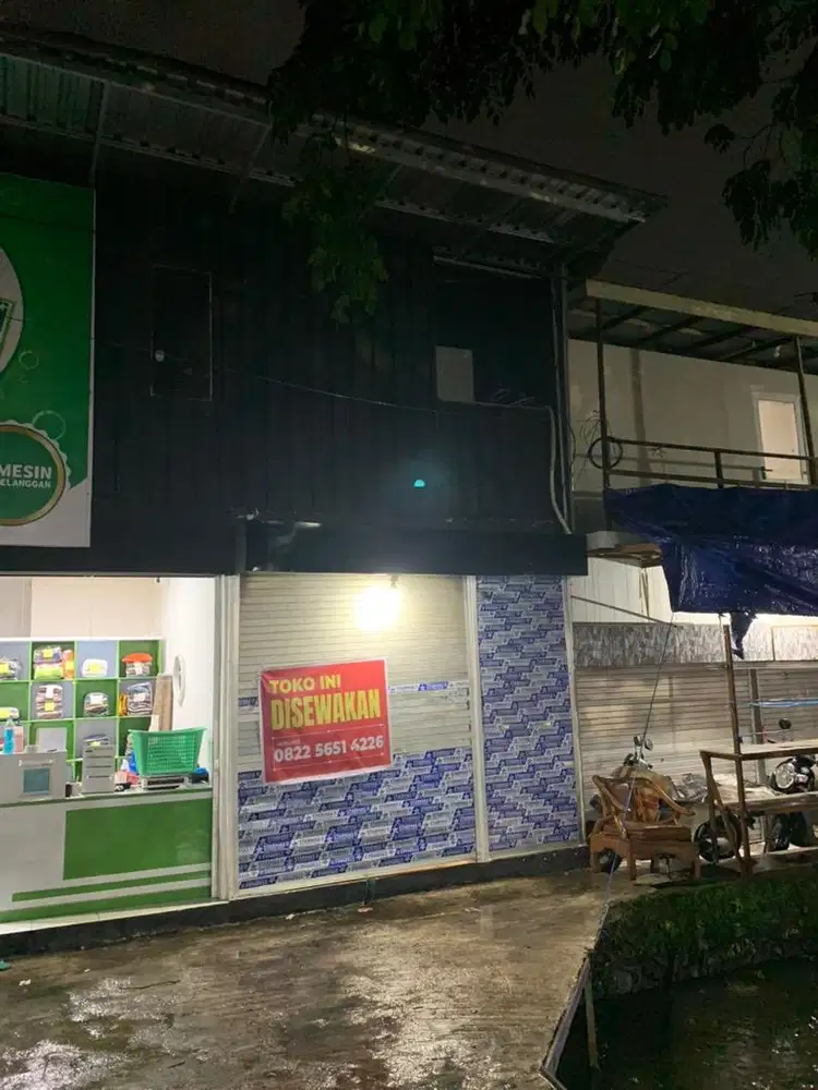 Disewakan Toko 1 Lantai 20jt pertahun