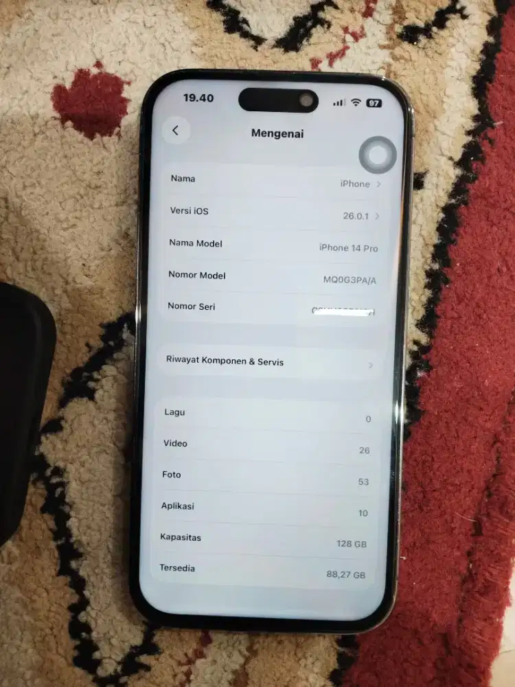 iohone 14 pro 128 bypass wifi only