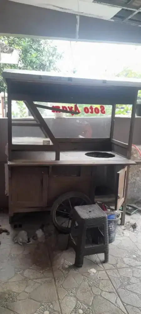 Jual Gerobak Bekas Soto