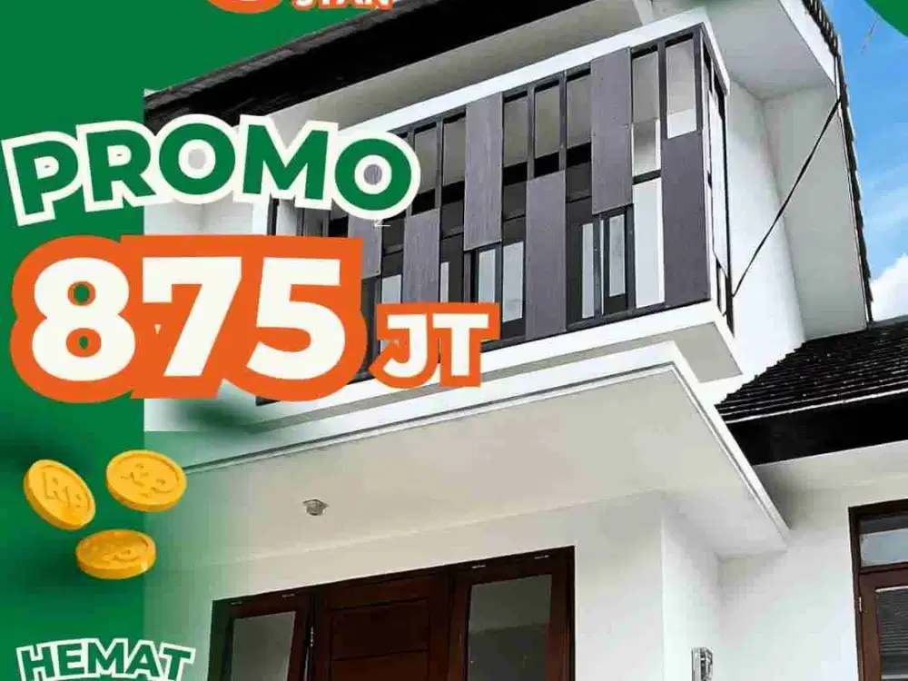 Kemang Pratama 875jt Luas 84 m2 (3 Ktidur) Free Ppn 100%