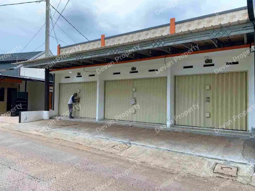 jual ruko 3 unit legalitas SHM