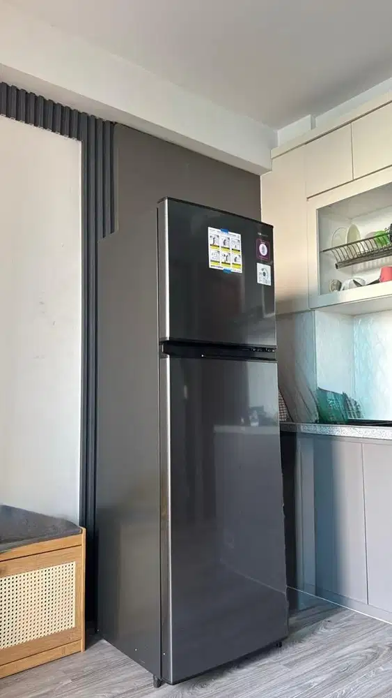 Kulkas Sharp Kirei 2 Pintu SJ-316MN-HS 237 Liter