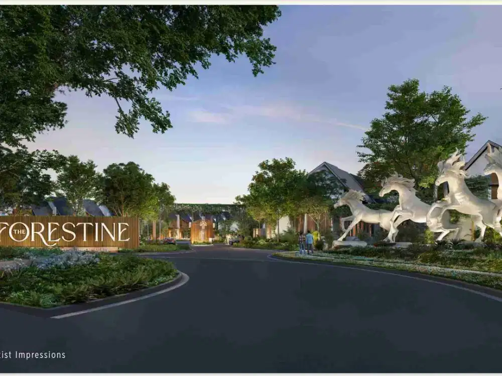 Launching rumah Cluster Terbaru The Forest Citra Garden Jakarta Barat