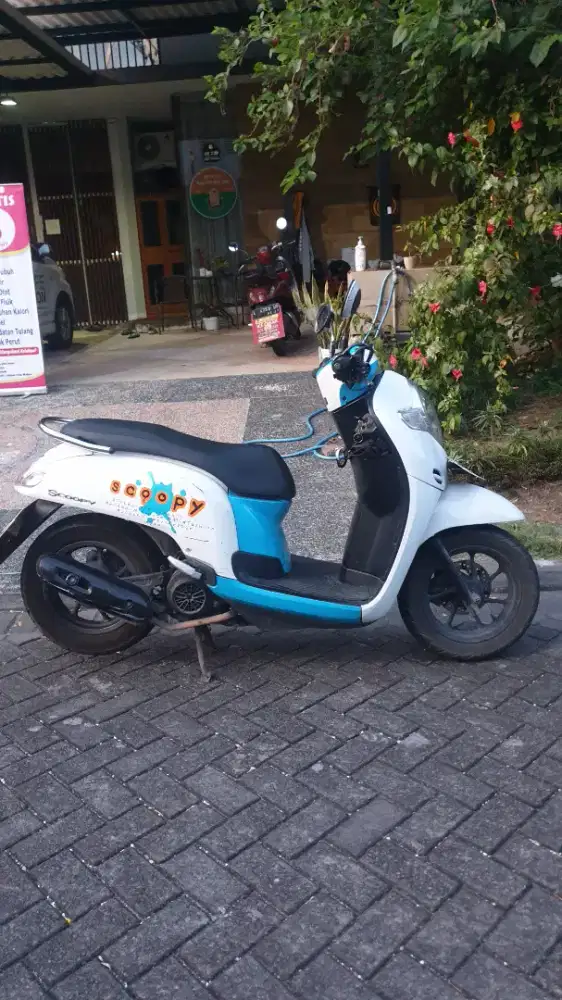 Scoopy tgn1,stnk lunas Nov, ban baru