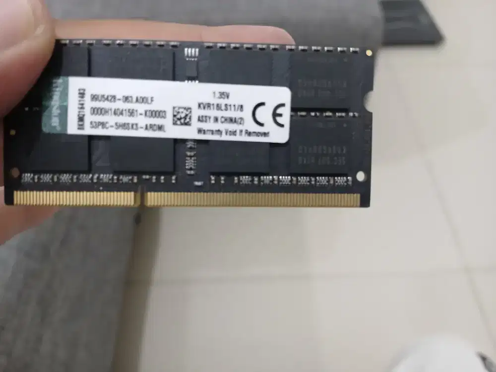 Ram Laptop 8gb DDR 3