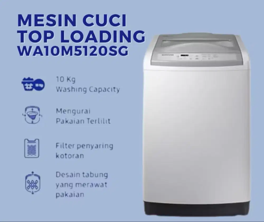 MESIN CUCI SAMSUNG WA10M5120SG