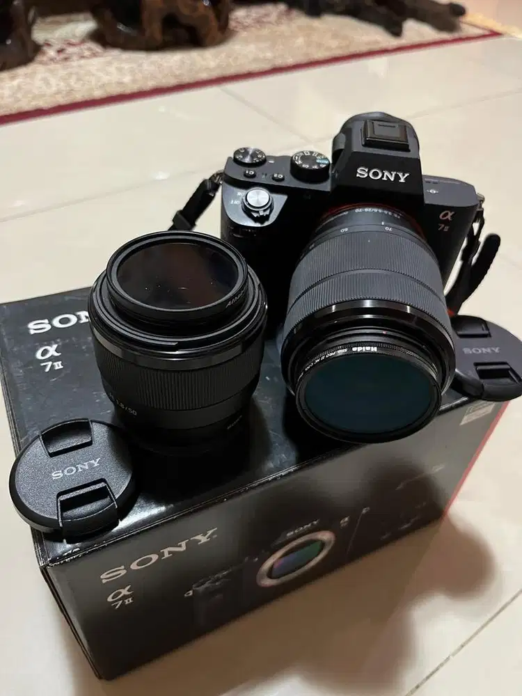 Sony A7II Full Set Mulus!! (Siap pakai)