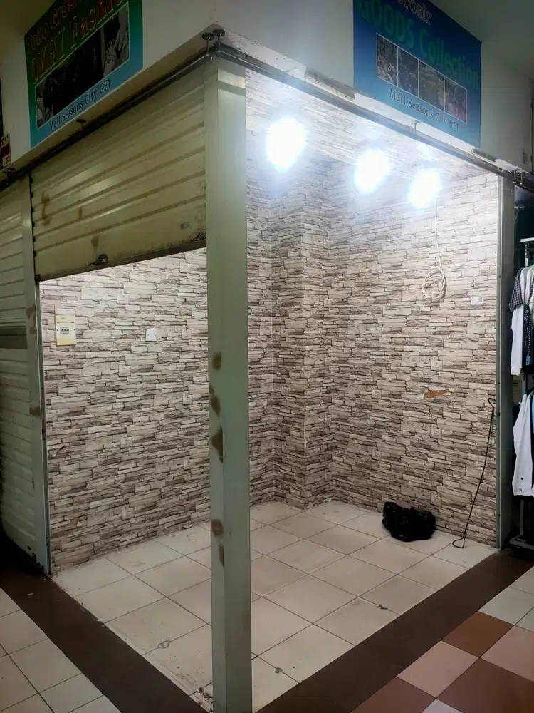 dijual toko kios mall season city