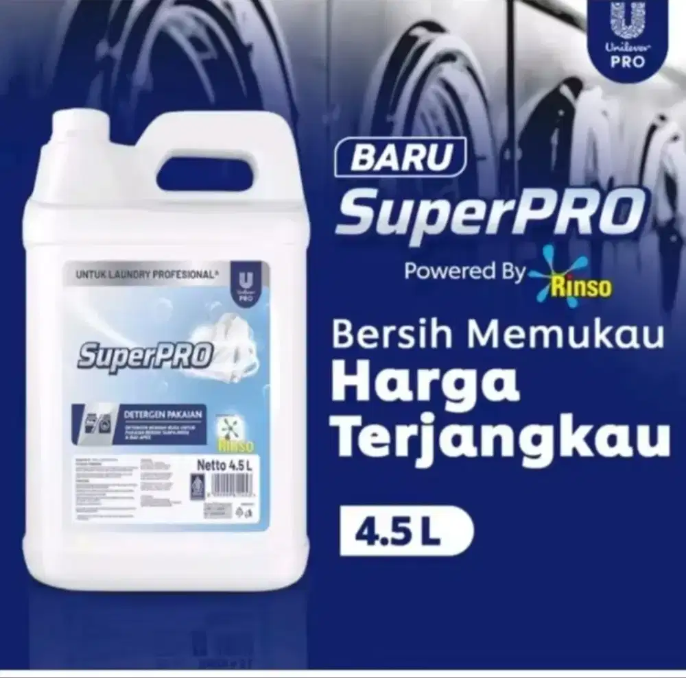 Rinso SuperPro Deterjen Matic 4.5Liter