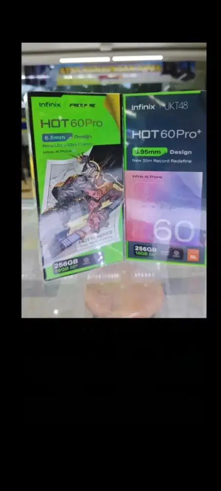 Infinix hot 60 pro plus 256gb ram 8gb layar lengkung dan8/128 resmi