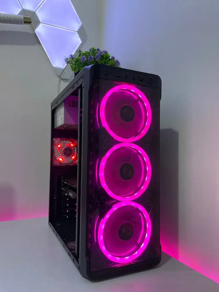 CPU Komputer Gaming & Editing i7 6700 RAM 16GB VGA GTX 1050Ti 4GB