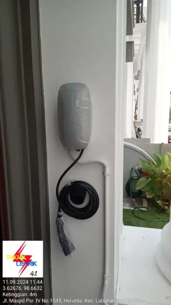 Pemasangan listrik charger mobil listrik