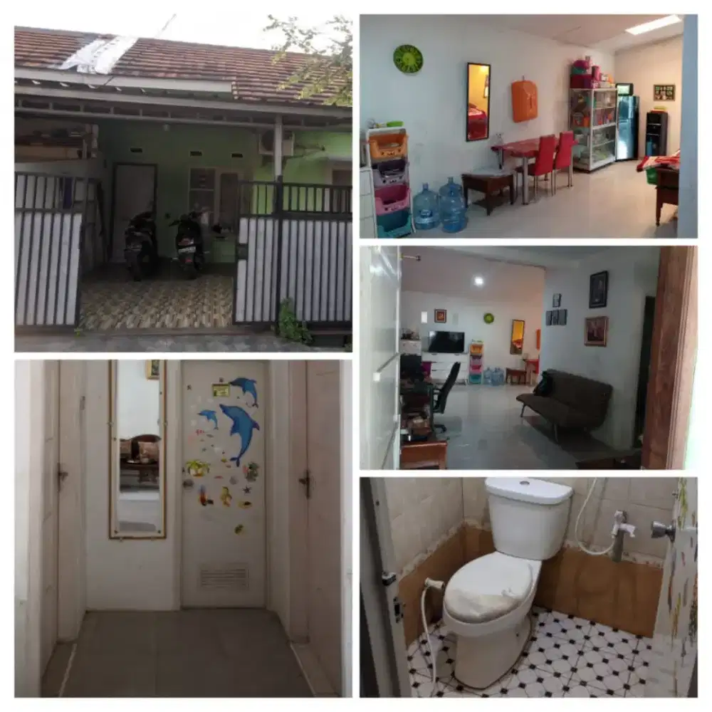 Rumah second dijual murah 380jt(104m²)Pitara Pancoran Mas Depok