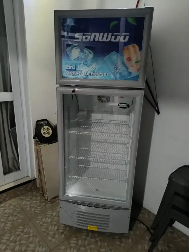JUAL SHOWCASE 2 In 1, Pendingin dan Frezer