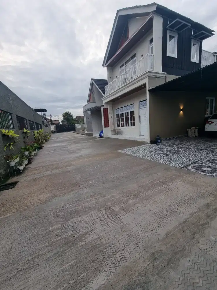 Villa cantik di jual keren modern perkiraan luas ...