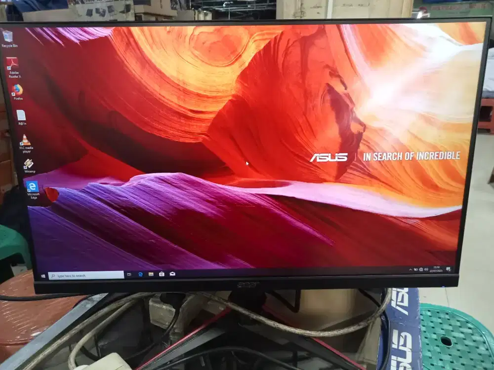 JUAL LED MONITOR ACER 24INCH FRAMALES BORDERLESS IPS 180HZ FHD HDMI