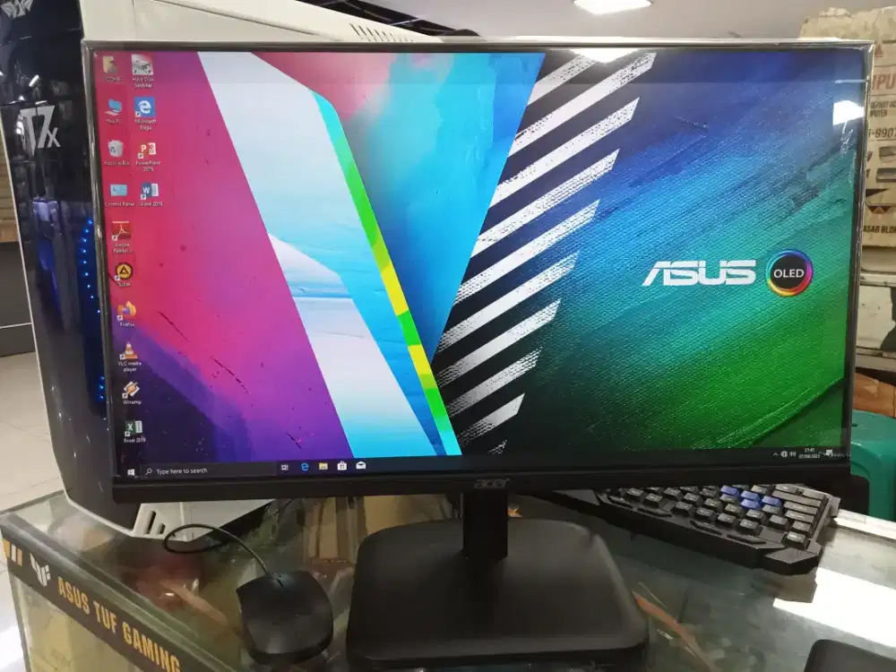 JUAL LED MONITOR ACER 24INCH FRAMALES BORDERLESS IPS 100HZ FHD HDMI